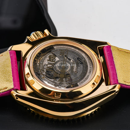 Seiko 5 Sports X Jojo Bizarre Adventure SBSA036 Giorno Giovanna Leather Strap Limited Edition (JDM)