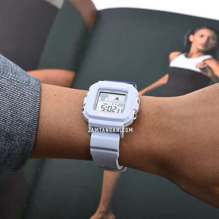 Casio Baby-G + Plus BGD-10L-2DR Ladies Digital Dial Blue Resin Band