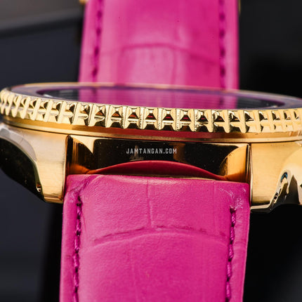 Seiko 5 Sports X Jojo Bizarre Adventure SBSA036 Giorno Giovanna Leather Strap Limited Edition (JDM)