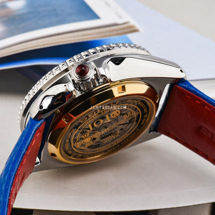 Seiko 5 Sports X Jojo Bizarre Adventure SBSA031 Guido Mista Leather Strap Limited Edition (JDM)