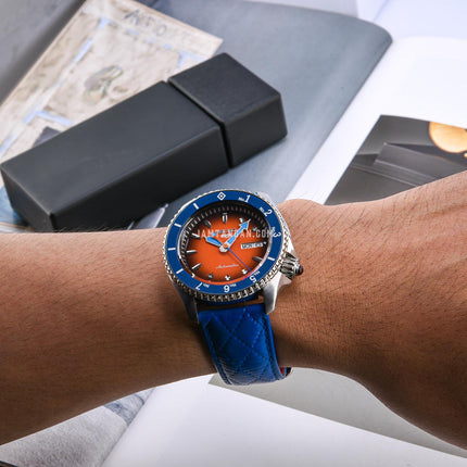 Seiko 5 Sports X Jojo Bizarre Adventure SBSA031 Guido Mista Leather Strap Limited Edition (JDM)