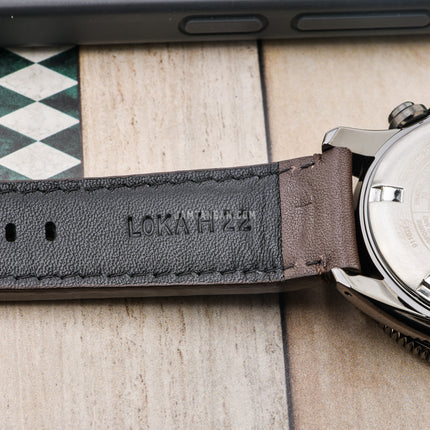 Seiko Prospex SSC739P1 Sea Chronograph Solar 200M Water Resistance Green Dial Brown Leather Strap