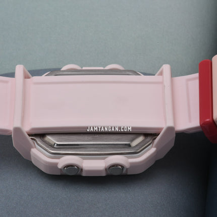 Casio Baby-G + Plus BGD-10L-4DR Ladies Digital Dial Light Pink Resin Band