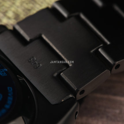 Seiko Prospex SRPK43K1 King Turtle Black Series Night Vision Diver Black Stainless Steel Strap