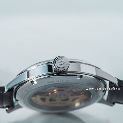 Seiko Presage SRPD37J1 Cocktail Time Mockingbird Automatic Green Dial Brown Leather Strap