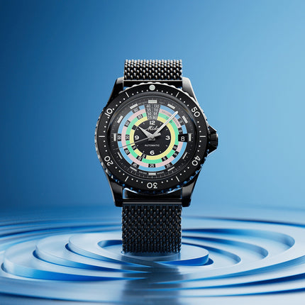 MIDO Ocean Star M026.807.33.051.00 Decompression Timer 1961 Mesh Strap Limited Edition + Extra Strap