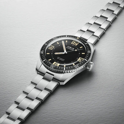 Oris Divers 01-733-7772-4034-Set Sixty-Five 60th Anniversary Edition Stainless Steel Strap