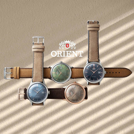 Orient Classic RA-AC0P04Y Mechanical Men Bronze Dial Brown Leather Strap