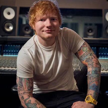 Casio G-Shock X Ed Sheeran For Hodinkee DW-6900ESC239 Digital Dial Yellow Resin Band