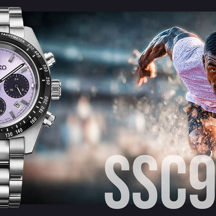 Seiko Prospex SSC955P1 Speedtimer Solar Chrono World Athletics Championship Tokyo 25 Limited Edition