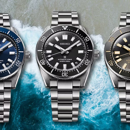 Seiko Prospex SPB451J1 New 62MAS 1965 Diver Facelift Blue Dial Stainless Steel Strap