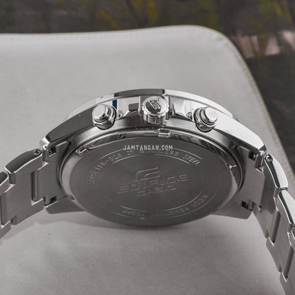Casio Edifice EFR-526D-2AVUDF Chronograph Men Blue Dial Stainless Steel Band