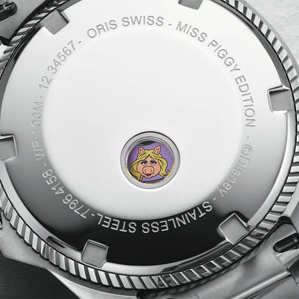 Oris ProPilot X Miss Piggy Edition 01-531-7796-4158-07-8-17-05LC Pink Dial Stainless Steel Strap