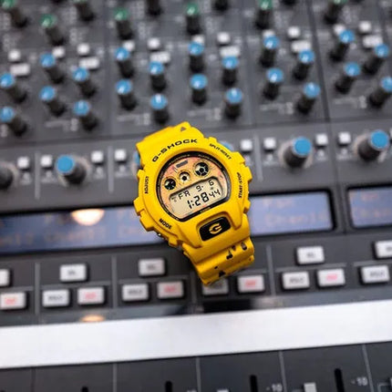 Casio G-Shock X Ed Sheeran For Hodinkee DW-6900ESC239 Digital Dial Yellow Resin Band