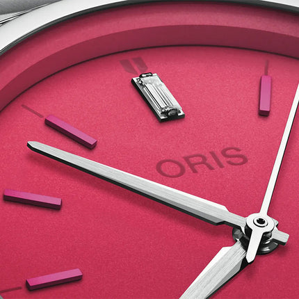Oris ProPilot X Miss Piggy Edition 01-531-7796-4158-07-8-17-05LC Pink Dial Stainless Steel Strap