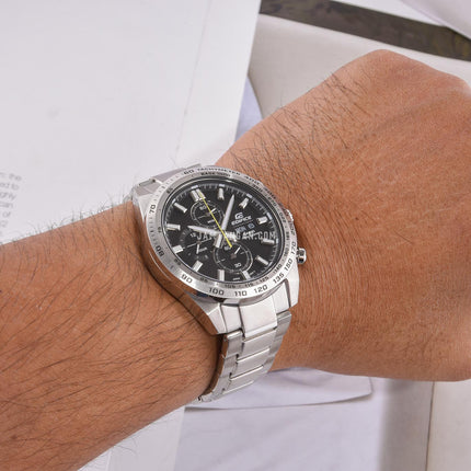 Casio Edifice EFR-574D-1AVUDF Chronograph Black Dial Stainless Steel Band