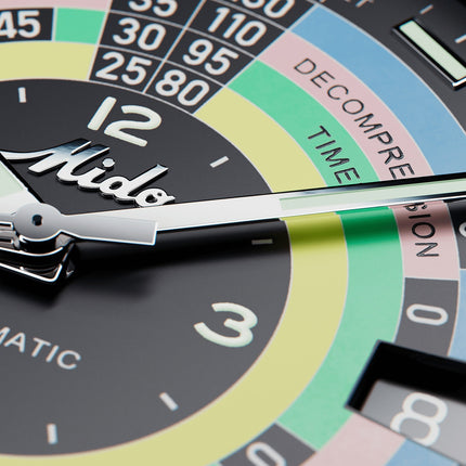 MIDO Ocean Star M026.807.33.051.00 Decompression Timer 1961 Mesh Strap Limited Edition + Extra Strap