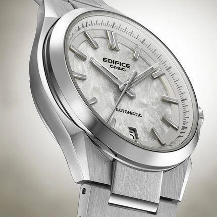 Casio Edifice EFK-100D-7ADR Men Automatic White Dial Stainless Steel Band