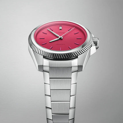 Oris ProPilot X Miss Piggy Edition 01-531-7796-4158-07-8-17-05LC Pink Dial Stainless Steel Strap