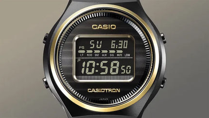 Casio TRN-50ZE-1ADR 50th Anniversary Casiotron Zero To One Digital Dial Stainless Steel Band