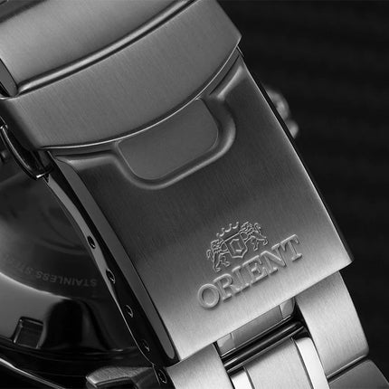Orient Sports TAA02005D Automatic Men Blue Dial Stainless Steel Strap