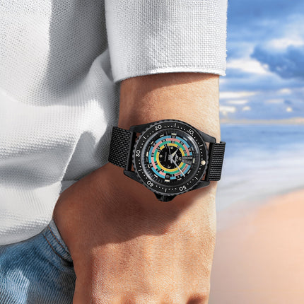 MIDO Ocean Star M026.807.33.051.00 Decompression Timer 1961 Mesh Strap Limited Edition + Extra Strap