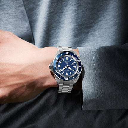 Seiko Prospex SRPL51K1 Diver Shog-Urai Blue Dial Stainless Steel Strap