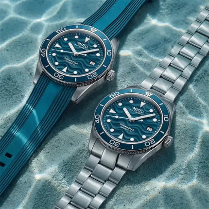 Mido Ocean Star 39 M026.907.11.041.01 Blue Dial St. Steel Strap SPECIAL EDITION + Extra Strap
