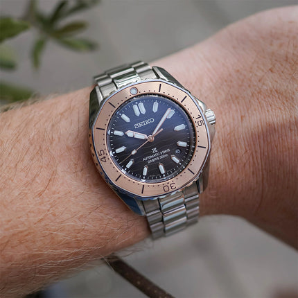 Seiko Prospex SPB485J1 Octagonal Bezel Grey Dial Stainless Steel Strap