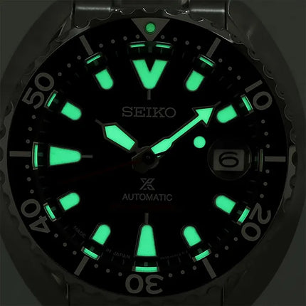 Seiko Prospex SBDY085 Mini Turtle Black Dial Stainless Steel Strap (JDM)