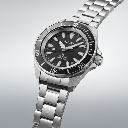 Seiko Prospex SRPL13K1 Diver Samurai Shog-Urai Black Dial Stainless Steel Strap