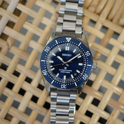Seiko Prospex SPB451J1 New 62MAS 1965 Diver Facelift Blue Dial Stainless Steel Strap