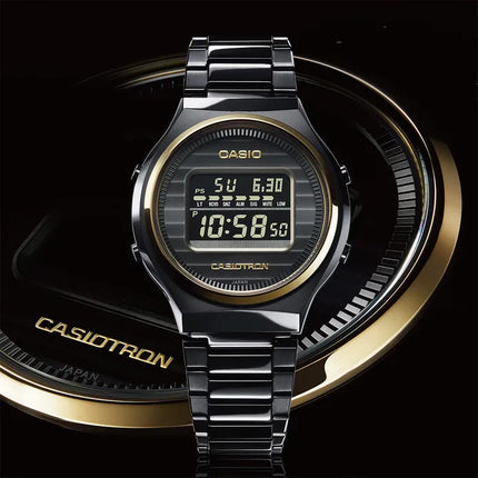 Casio TRN-50ZE-1ADR 50th Anniversary Casiotron Zero To One Digital Dial Stainless Steel Band