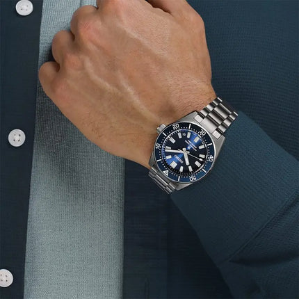 Seiko Prospex SPB451J1 New 62MAS 1965 Diver Facelift Blue Dial Stainless Steel Strap