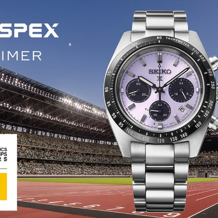 Seiko Prospex SSC955P1 Speedtimer Solar Chrono World Athletics Championship Tokyo 25 Limited Edition