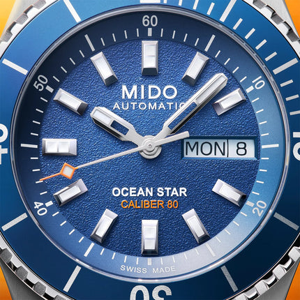 MIDO Ocean Star 200 M026.930.11.041.00 Automatic Blue Dial Stainless Steel Strap