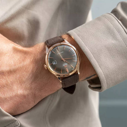 Orient Classic RA-AC0P04Y Mechanical Men Bronze Dial Brown Leather Strap