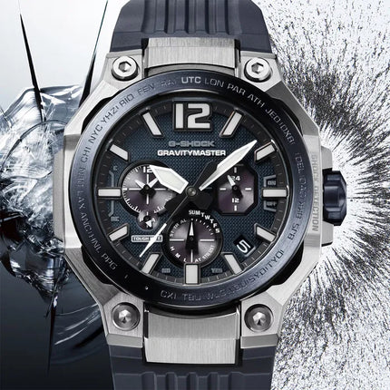 Casio G-Shock Gravitymaster GWR-B3000A-2ADR Master Of G Blue Dial Blue Resin Band