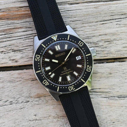 Seiko Prospex SPB147J1 Automatic 1965 Heritage Diver Watch Brown Dial Black Rubber Strap