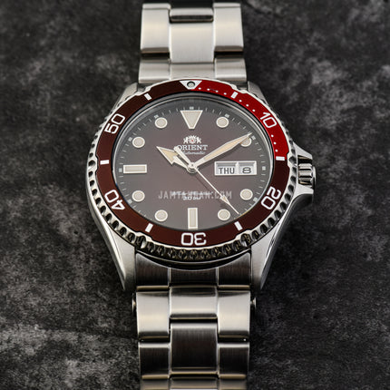 Orient Sport RA-AA0814R Automatic Mako IV Red Dial Stainless Steel Strap