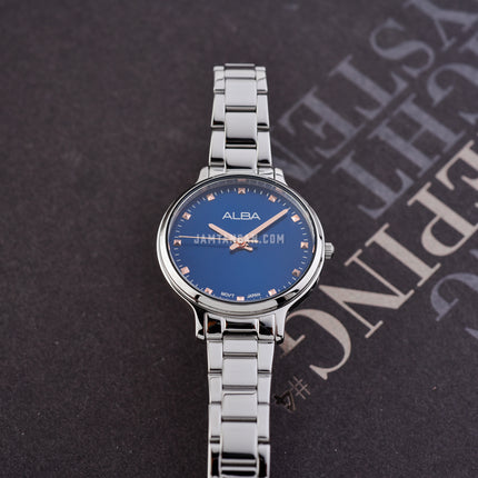 Alba Fashion ARX149X1 Ladies Blue Dial Stainless Steel Strap