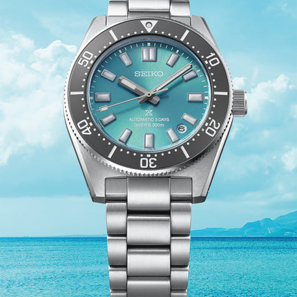 Seiko Prospex SPB545J1 1965 Heritage Save The Ocean Automatic Sunray Patterned Blue Limited Edition