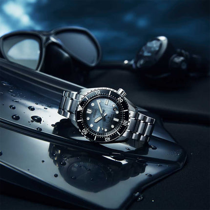 Seiko Prospex SLA073J1 Cave Diving 1968 Modern Re-interpretation Gradated Blue Dial St Steel Strap