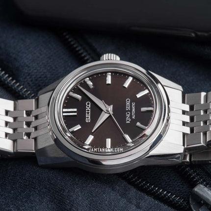 Seiko King Seiko SPB285J1 Automatic Brown Dial Stainless Steel Strap