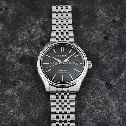Seiko Presage SPB465J1 Automatic Classic Series Sensaicha Brownish Green Dial Stainless Steel Strap