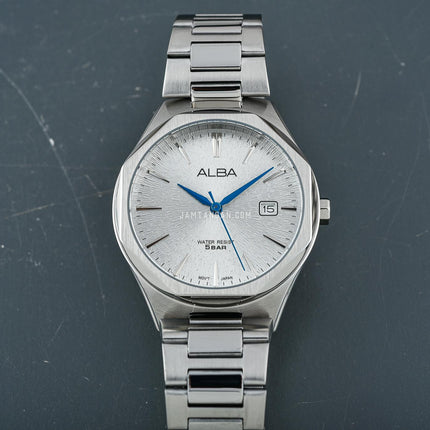 Alba Prestige AS9U61X1 Men Silver Dial Stainless Steel Strap