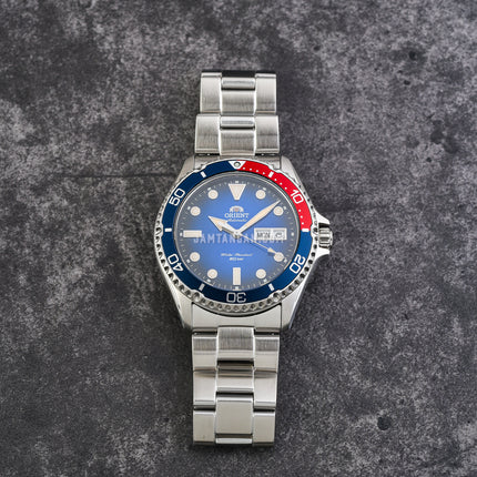 Orient Sport RA-AA0812L Automatic Mako IV Pepsi Blue Dial Metal Strap