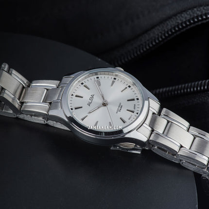 Alba Prestige ARX035X1 Ladies Silver Dial Stainless Steel Strap