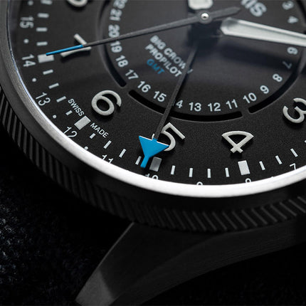 Oris ProPilot 01-798-7768-4284-SET 57TH Reno Air Races Black Dial Textile Strap LIMITED EDITION 