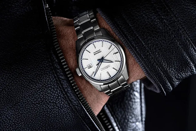 Seiko Presage SPB277J1 Sharp Edge Zero Halliburton Automatic Stainless Steel Strap LIMITED EDITION
